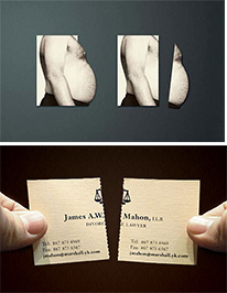 Business Card display